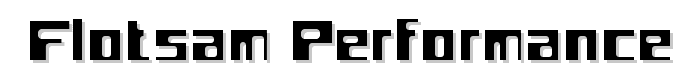 Flotsam Performance font